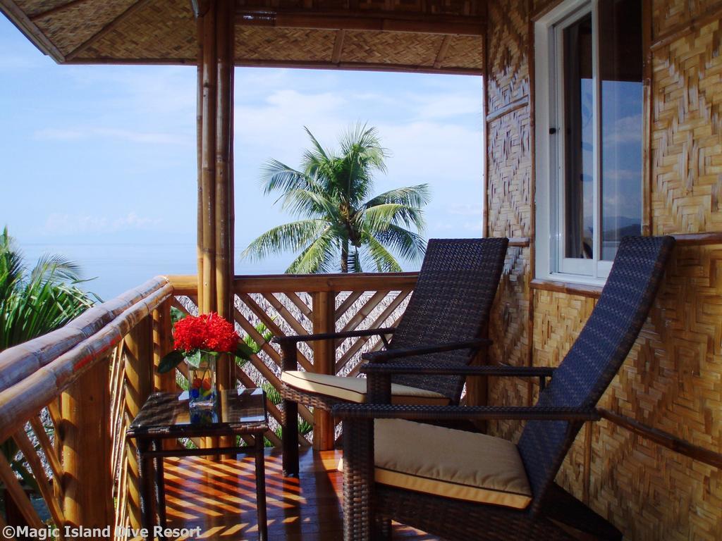 Magic Island Dive Resort Moalboal Rum bild