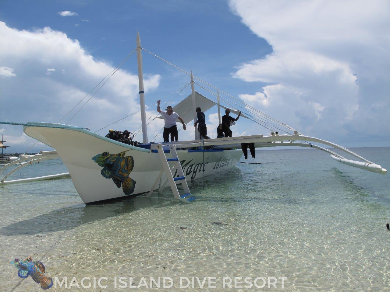 Magic Island Dive Resort Moalboal Exteriör bild